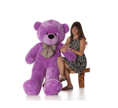 5.25ft (160cm) Teddy Bear Purple ( Imported )