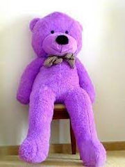 5.25ft (160cm) Teddy Bear Purple ( Imported )