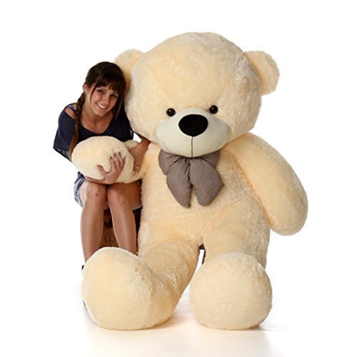 4.5ft (140cm) Teddy Bear White ( Imported )