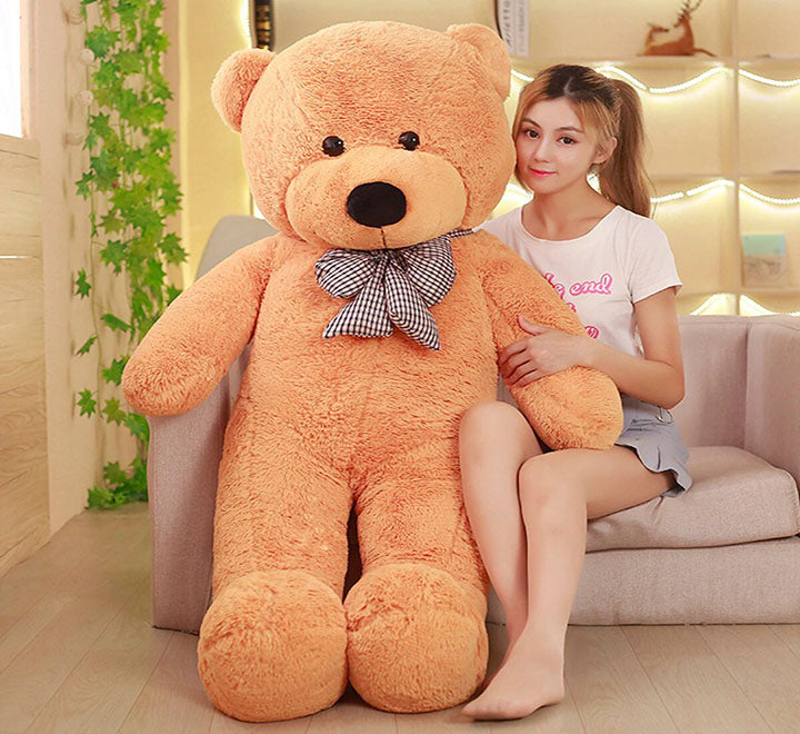 4.5ft (140cm) Teddy Bear Light Brown ( Imported )