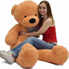 4.5ft (140cm) Teddy Bear Light Brown ( Imported )